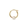 STINE A Jewelry Big Pearl Berrie Øredobbe Single Gullforgylt sølv 1354-02-S