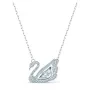 Swarovski Swan Pendant Halskjede Rustfritt Stål 5514421