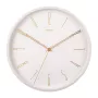 Karlsson Bell Numbers Metal Wall Clock Veggklokke KA5898WH