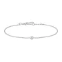 Ania Haie Sparkle Bezel Armbånd Sølv B062-01H