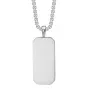 Captena Dogtag Halskjede Rustfritt Stål DU10058