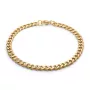 Captena Panzer Golden Steel Bracelet 5 mm Armbånd Rustfritt Stål DU20016