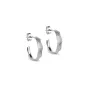 Enamel Ane Small Hoops Øredobber Sølv E289SM