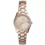 Fossil Scarlette Mini-Tone ES4318 klokke med Rosagull urskive og en urkasse med 32 mm i diameter og en Lenke i Rosagull