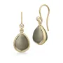 Julie Sandlau Paloma Earrings Smokey Øredobber 18 kt. Gullforgylt sølv HKS631GDSMCRCZ