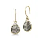 Julie Sandlau Leela Earrings Smokey Øredobber 22 kt. Gullforgylt sølv HKS750GDSMCRCZ