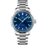 NORQAIN Freedom 60 N2000S02A/A201-1 klokke med Blå urskive og en urkasse med 42 mm i diameter og en Lenke i Sølv