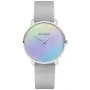 Paul Hewitt Miss Ocean Line PH004547 klokke med Flerfarget urskive og en urkasse med 34 mm i diameter og en Skinnreim i Grå