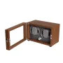 Mulhouse Watch Winder 2 klokke Brun Tre KXD0716