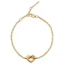 Jane Kønig Tied Heart Bracelet Armbånd 18 kt. Gullforgylt sølv THB-AW25-G