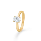 Diamond Dream Oval Solitaire Ring Gull 1,00 ct. 01-541005
