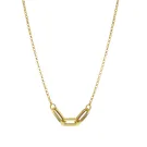 Hasla Fancy Halskjede Gullforgylt sølv 0147G45
