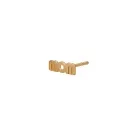 STINE A Jewelry Wow Mom Øredobbe Single Gullforgylt sølv 1259-02-S