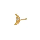 STINE A Jewelry Petit Bella Moon Øredobbe Single Gullforgylt sølv 1281-02-S