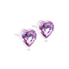 Blomdahl Heart Øredobber Plast 15-0121-74
