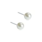 Blomdahl Pearl Øredobber Titanium 15-1231-59