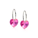 Blomdahl Heart Øredobber Titanium 15-1255-03