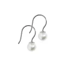 Blomdahl Mini Pendant Pearl Øredobber Titanium 15-1280-59