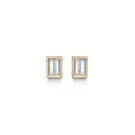 Mads Z Diamond Baguette Øredobber Gull 0,14 ct. 1511027