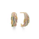 Mads Z Papageno Precious Stone Øredobber Gull 1514080
