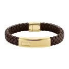BOSS Lander Armbånd Lær 1580746M