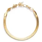 ANNI LU Snake Charmer Armbånd Forgylt messing 201-40-47