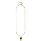 ANNI LU Golden Pebble Halskjede Forgylt messing 241-20-52