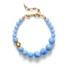ANNI LU Float Lace Agate Armbånd Forgylt messing 252-10-20