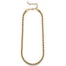 ANNI LU Golden Rope Halskjede Forgylt messing 252-20-31
