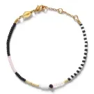 ANNI LU Domino Armbånd Forgylt messing 262-10-01
