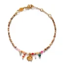 ANNI LU Sandy Harmony Armbånd Forgylt messing 262-10-03