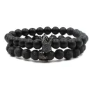 Auxere Double Crown Armbånd Stein KXD0144