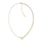 Calvin Klein SCULPTURED DROPS Halskjede Gullforgylt Rustfritt Stål 35000081