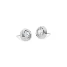 Calvin Klein Twisted Bezel Solitaire Øredobber Rustfritt Stål 35000771