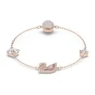 Swarovski Swan Armbånd Metall rosagullbelagt 5485876