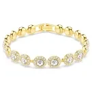 Swarovski Una Angelic Tennis Armbånd Metall forgylt 5505469