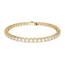 Swarovski Matrix Tennis Armbånd Metall forgylt 5657665