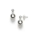 ANNI LU Drop of Silver Øredobber Sølvforgylt Messing 242-30-51