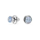 Swarovski Solitaire Stud Øredobber Metall forsølvet 5725002