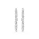 Swarovski Dextera Øredobber Metall rhodinert 5754156