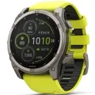 Pre-owned Garmin Fenix 8 51MM Solar Sapphire 010-02907-21