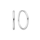 Avilé Jewelry Medium Hoops Øredobber Sølv AJ-B1-20-S