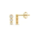 Alier Studio Liora Diamond Drop Øredobber Gull 0,26 ct. AS012