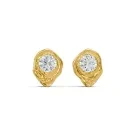Alier Studio Muse Diamond Studs Øredobber Gull 0,64 ct. AS015