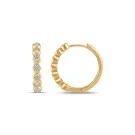 Alier Studio Alma Diamond Hoops Øredobber Gull 0,50 ct. AS016