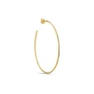 Jane Kønig Big Night Magic Hoop Øredobbe Single Gullforgylt sølv BNMH-AW24-G