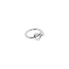 Jane Kønig Big Tied Heart Ring Ring Sølv BTHR-AW25-S