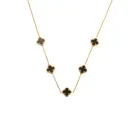 SKØR Clove Black Halskjede Rustfritt Stål SK0020