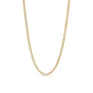Captena Panzer Golden Chain Halskjede Rustfritt Stål DU10016