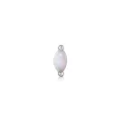 Anie Haie Kyoto Opal Marquise Øredobbe Single Sølv E035-12H